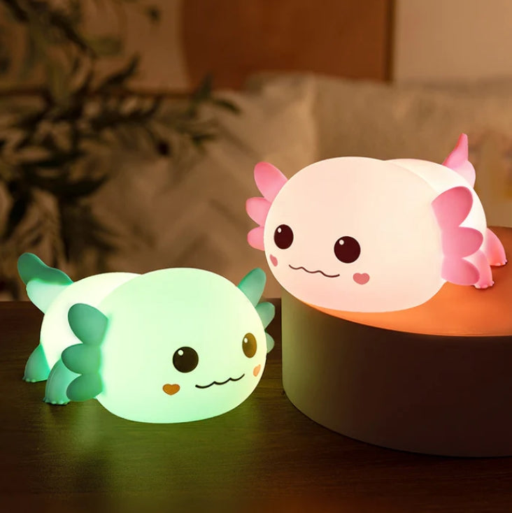 WarmBara® Axolotl Cute Squishy Night Light - Perfect Gift 🎁