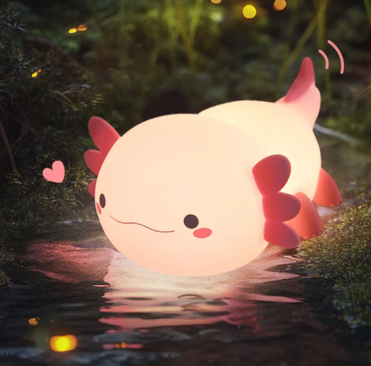 WarmBara® Axolotl Cute Squishy Night Light - Perfect Gift 🎁