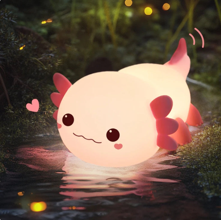 WarmBara® Axolotl Cute Squishy Night Light - Perfect Gift 🎁