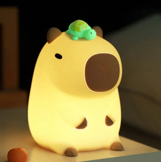 WarmBara® Capybara Squishy Night Light - Perfect Gift 🎁